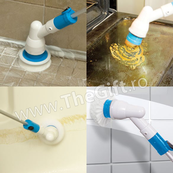 Mop rotativ Hurricane Spin Scrubber - Apasa pe imagine pentru inchidere